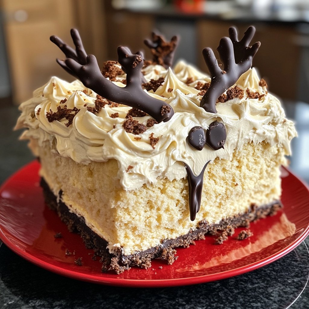 4. Advent Rudolph-Torte