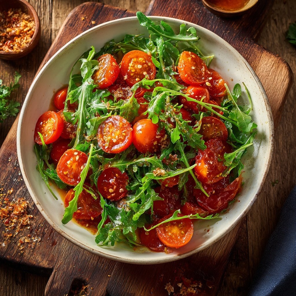 Tomaten Rucola Salat Zum Grillen