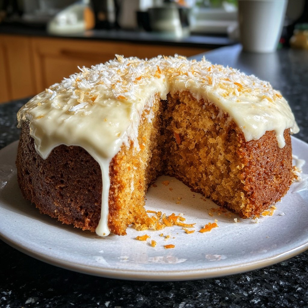 Karottenkuchen Mit Kokos