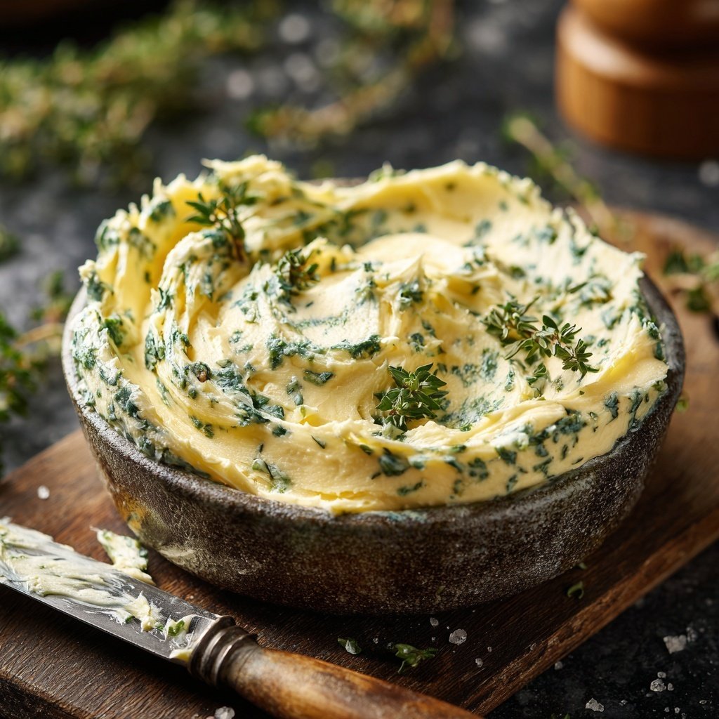 Kräuterbutter Mit Thymian
