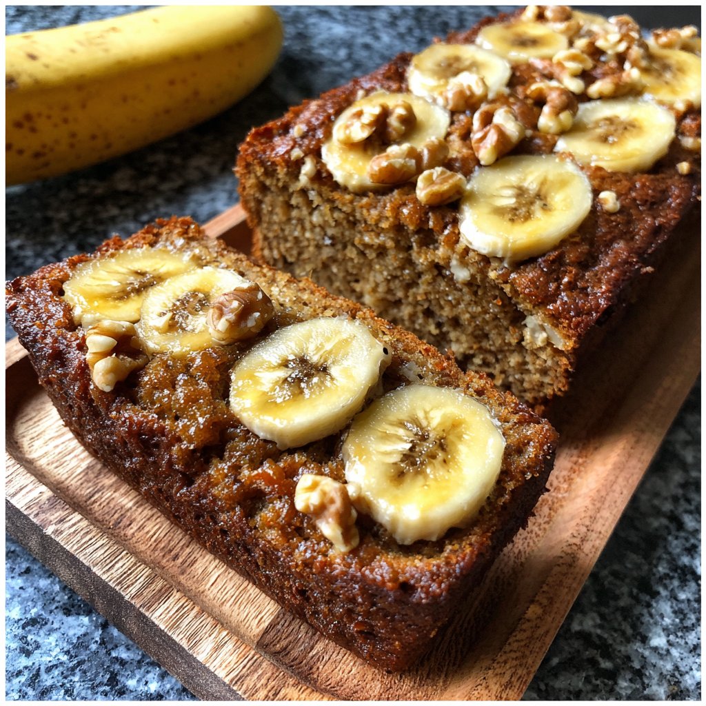Bananenbrot mit Dinkelmehl
